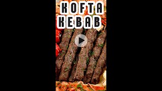 This is the best authentic kofta kebab recipe to make delicious grilled kebabs [upl. by Htebiram]