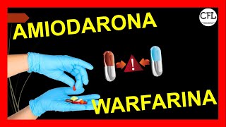 ⚠️AMIODARONA y WARFARINA⚠️  INTERACCION FARMACOLOGICA 😲 INFORMACION COMPLETA☑️ [upl. by Retsevlis]