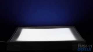 Fusion Optix PC8080 Polycarbonate Diffuser Sheet Demo [upl. by Tnert]