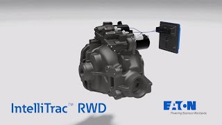 Eaton IntelliTrac electronic limited slip differential rear wheel drive features [upl. by Weixel]