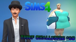 Frau FETT und ihre Freunde  Die Sims 4  THIEF CHALLENGE 09 [upl. by Resaec667]