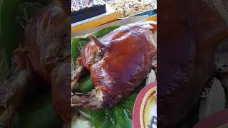 beach yummy crispy lechon shortvideo [upl. by Valentin933]