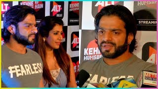 Karan Patel And Ankita Bhargava Talk About Working TOGETHER [upl. by Chladek]