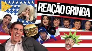 GRINGOS REAGEM À SÁTIRA DO ADNET SOBRE AMERICANOS [upl. by Oinotnaesoj637]