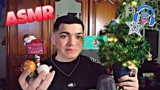 ASMR Triggers de Noël Tapping scratching [upl. by Ainedrag859]