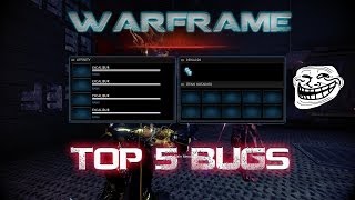 Warframe  TOP 5 BUGS ENORMES [upl. by Einal]