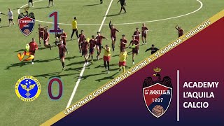 U15  Academy LAquila Calcio  Fenice Academy  1  0  Highlights [upl. by Ahsiret301]