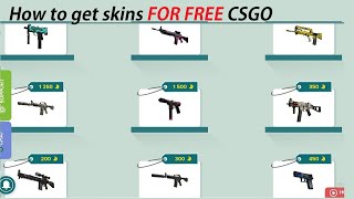 CSGO how to get skins for free honestly  Bananatic [upl. by Lutero]