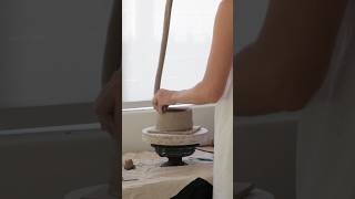 The Making of a Ceramic Pot Plant 🌱 [upl. by Woolson]