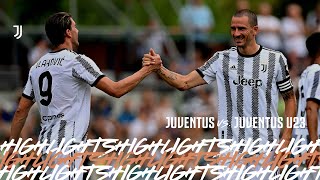 Juventus 20 Juventus U23 Highlights  Locatelli amp Bonucci score in Villar Perosa return [upl. by Ardnasyl]