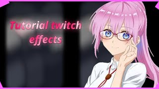 شرح التويتش وافكتاتة وكيفية استخدامها لايت موشن tutorial twitch effects alight motion [upl. by Tebzil]