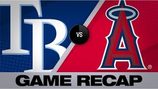 Pujols 4RBI day leads Angels to 64 win  RaysAngels Game Highlights 91519 [upl. by Jamey]