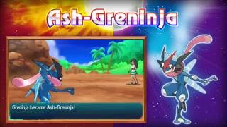 AshGreninja Unleashes BrandNew Ability Battle Bond  Pokémon Sun amp Moon [upl. by Durr]