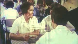 British factory canteen in the early 1960s Film 91018 [upl. by Ayyidas]