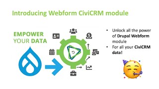 Drupal 89 Webform  Entities integration with CiviCRM [upl. by Marga]