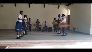 moi forces academy playing african percussion instrumentsCBC has alotby wycliffe weyusia [upl. by Maidel]