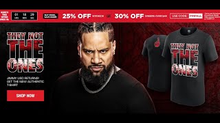 Latest Update of WWE Shops wwewrestler merchant [upl. by Wallis]