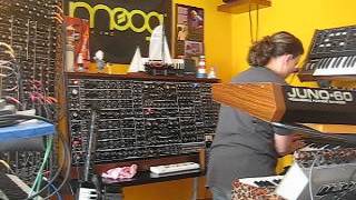 Analogue Synthesizer goes Berlin Old school GRP A8 Minimoog Moog Prodigy amp friends [upl. by Etnaed]