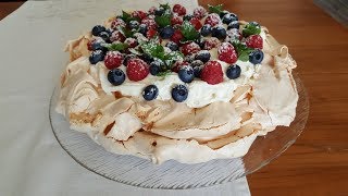 Tort Pavlova Taart Pavlova [upl. by Tito]