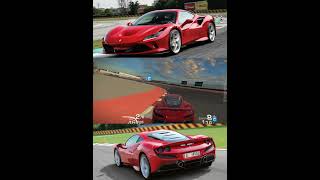 Ferrari F8 TributoDubai Autodrome Track383kph top speed PART 5 [upl. by Nnaeus]