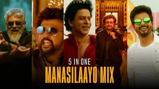 5 in One Manasilayo Mix  Sujay Aniruth  4K [upl. by Ochs66]