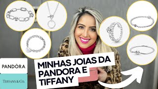 Minhas Joias Da Pandora E Tiffany [upl. by Ketchan321]