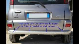 Come installare i sensori di parcheggio posteriori [upl. by Nylanej]