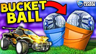 THIS IS ROCKET LEAGUE BUCKET BALL [upl. by Aniryt202]