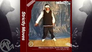 MR WIGGLES strictly moves 90s ELBOW TRACE Hip Hop Dance [upl. by Onida]