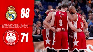 Real Madrid  Olimpia Milano Highlights [upl. by Young]