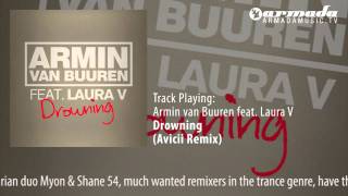 Armin van Buuren feat Laura V  Drowning Avicii Remix [upl. by Nyrraf]