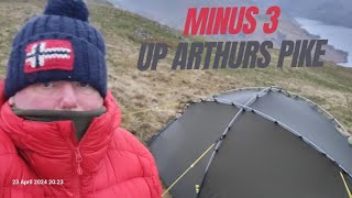 arthurs pike wild camp  minus three wind  vern 1 [upl. by Singleton]