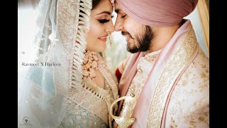 PUNJABI WEDDING FILM 2022  RAVMEET X HARLEEN  DELHI  SATNAM PRODUCTIONS [upl. by Furr]