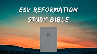 ESV Reformation Study Bible [upl. by Ittak]