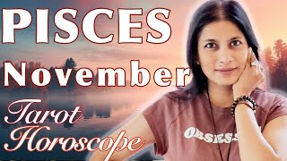 PISCES November 2023 Tarot reading [upl. by Stephannie]