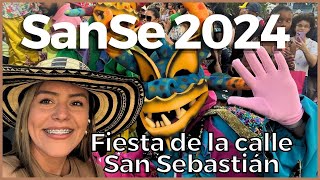 Fiestas de la calle San Sebastián 2024  SANSE 2024 🇵🇷 [upl. by Alcot80]