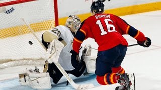 Barkov uses one hand to score superb shootout goal [upl. by Mcgill]