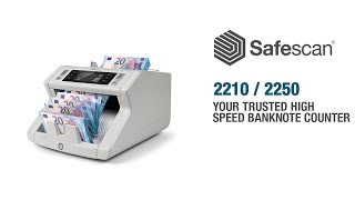 Safescan 2200 Series  Banknote Counter [upl. by Eromle48]