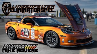 Lingenfelter Eliminator SpecR LS7 Powered Corvette C6 Z06  Mike Rovere OUSCI 2022 Highlights [upl. by Edya]