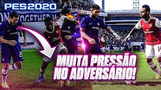 PES 2020  APRENDA A SUFOCAR OS ADVERSÁRIOS MARCAÇÃO PRESSÃO [upl. by Eerahs493]