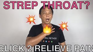 How to get rid of strep throat naturally [upl. by Onimixam664]