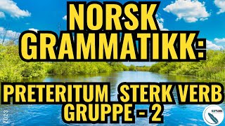 Norsk Grammatikk Preteritum Sterk Verb 2Norwegian Grammar Past Tense StrongVerbs2 norsk grammar [upl. by Milman]