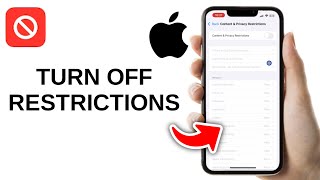 How to Remove Restrictions on iPhone  Turn Off Restrictions in iPhone [upl. by Halle]