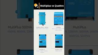 Which Inverter to Choose Victron Quattro or Multiplus [upl. by Toms210]