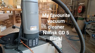 My favourite vaccume cleaner from today Nilfisk GD 5 Back [upl. by Trometer589]