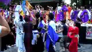 「よっちょれ」 総踊り ｱﾝｺｰﾙ編 2008 日光よさこい祭り [upl. by Ssidnac]