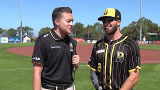 Post game interview with TJ Bennett [upl. by Apple]