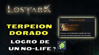 TERPEION DORADO  Montura del tomo de aventura  GOLDEN TERPEION  LOST ARK [upl. by Lama]