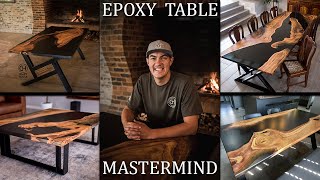 how i built 5 x EPOXY tables worth 150k [upl. by Cannell]