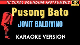 Pusong Bato  Jovit Baldivino HD Karaoke Version [upl. by Nacnud]